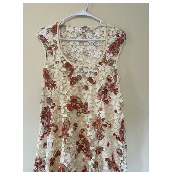 Free People Lilly Lace Maxi Dress Size XS - Picture 4 of 7